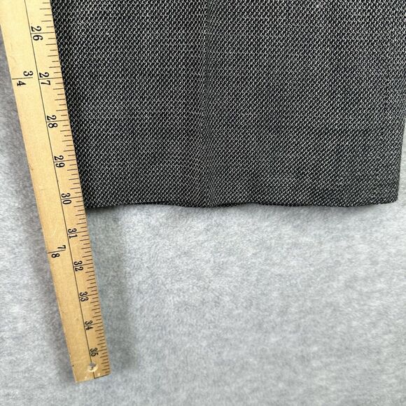 LAFAYETTE 148 NEW YORK Virgin Wool Blend Wide Straight Leg Pants Trousers size 8 - Picture 6 of 14